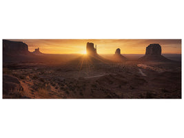 panoramic-canvas-print-monument-sunrise