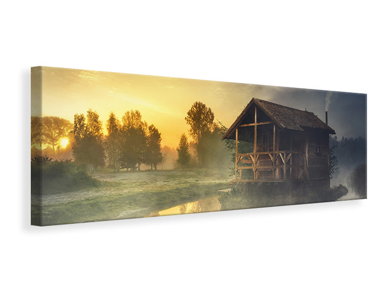 panoramic-canvas-print-secretive-hut