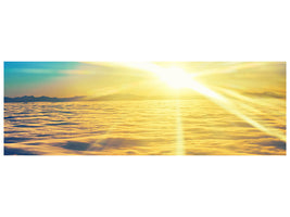 panoramic-canvas-print-sunset-above-the-clouds