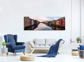 panoramic-canvas-print-trondheim-norway