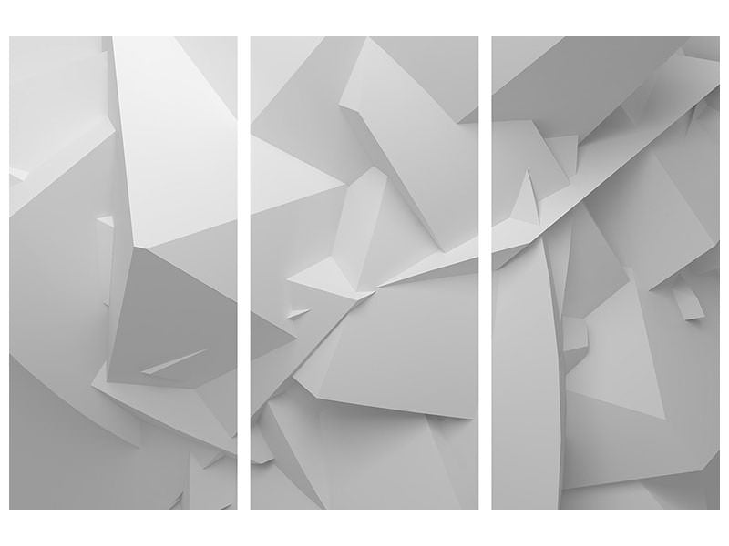 3-piece-canvas-print-3d-grid