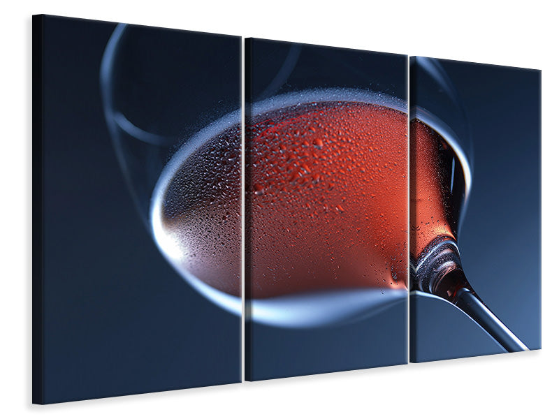 3-piece-canvas-print-a-glass-of-rose