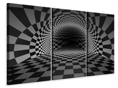 3-piece-canvas-print-abstract-chessboard