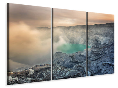 3-piece-canvas-print-at-the-volcano