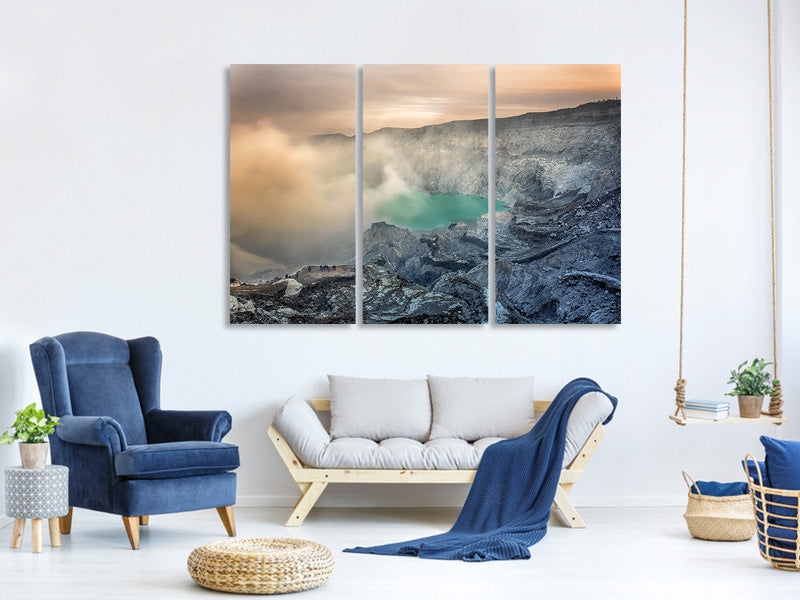 3-piece-canvas-print-at-the-volcano