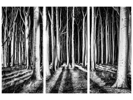 3-piece-canvas-print-ghost-forest
