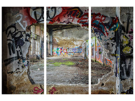 3-piece-canvas-print-graffiti-in-old-warehouse