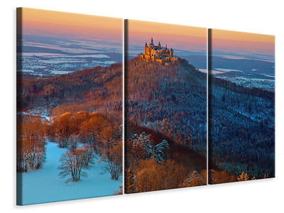 3-piece-canvas-print-hohenzollern-in-winter-mood