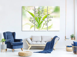 3-piece-canvas-print-lily-of-the-valley-ii