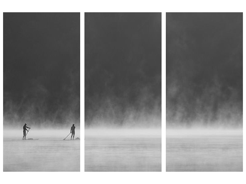 3-piece-canvas-print-misty-lake-i