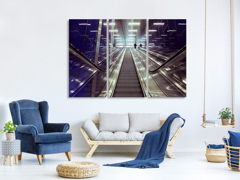 3-piece-canvas-print-modern-escalators