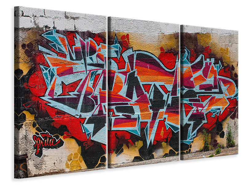 3-piece-canvas-print-new-york-graffiti