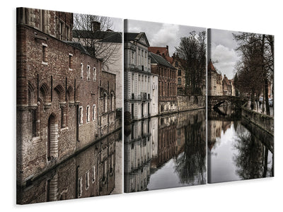 3-piece-canvas-print-reflections-of-the-past