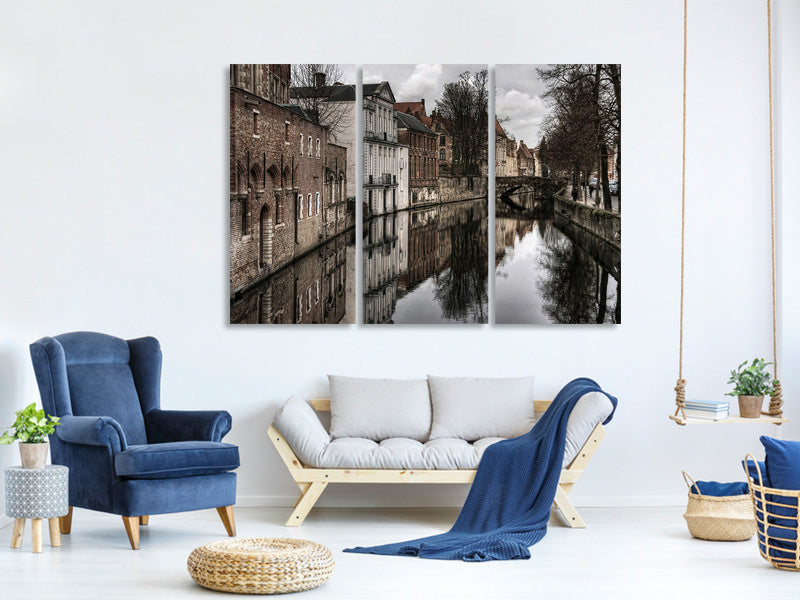 3-piece-canvas-print-reflections-of-the-past