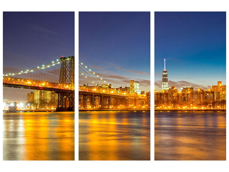 3-piece-canvas-print-skyline-ny-williamsburg-bridge