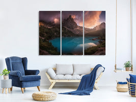 3-piece-canvas-print-turquoise-refection