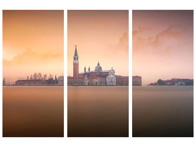 3-piece-canvas-print-venice-pink-sunrise