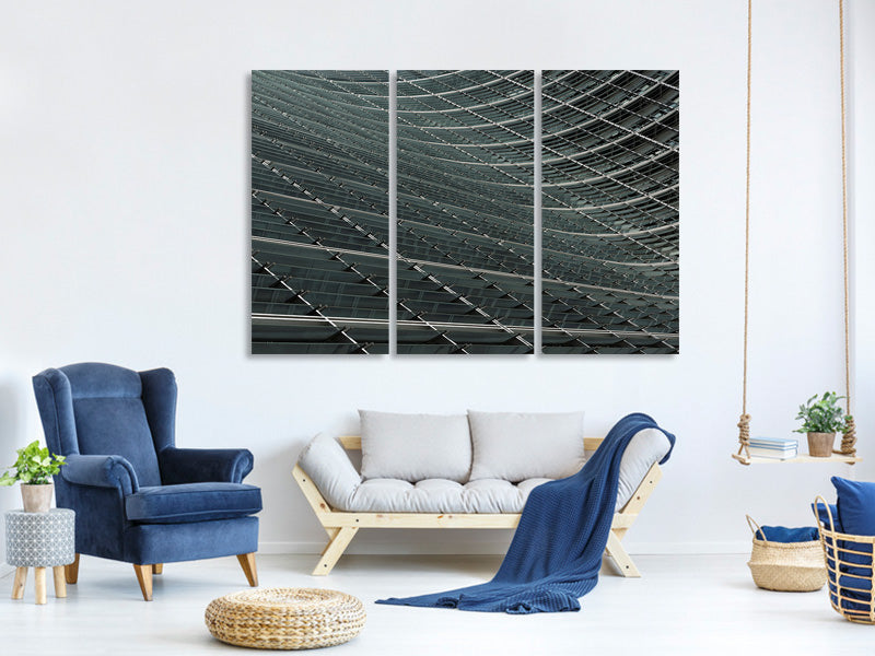 3-piece-canvas-print-wavy-lines