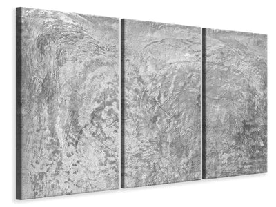 3-piece-canvas-print-wipe-technique-in-gray