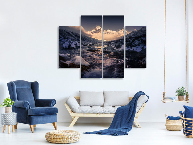 4-piece-canvas-print-ama-dablam
