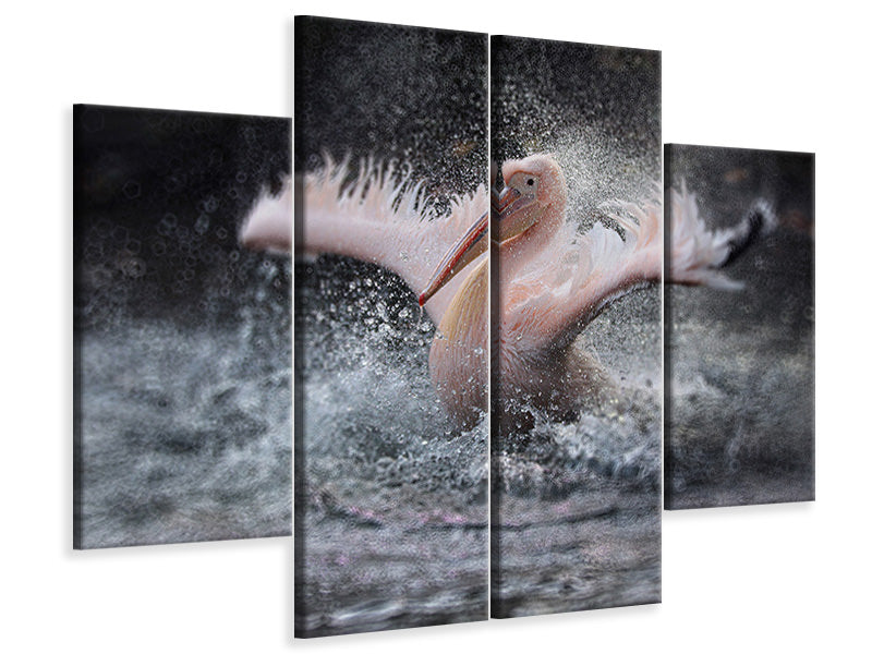 4-piece-canvas-print-bathing-fun
