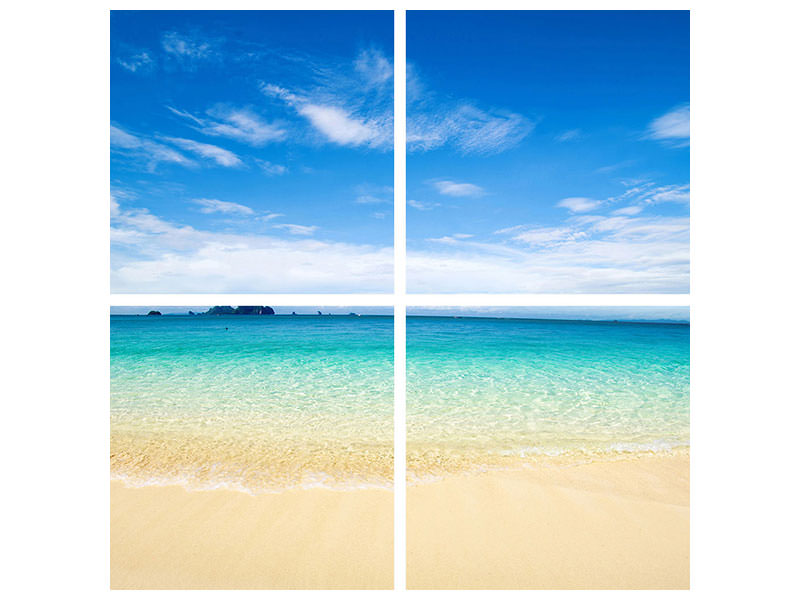 4-piece-canvas-print-blue-lagoon-sky