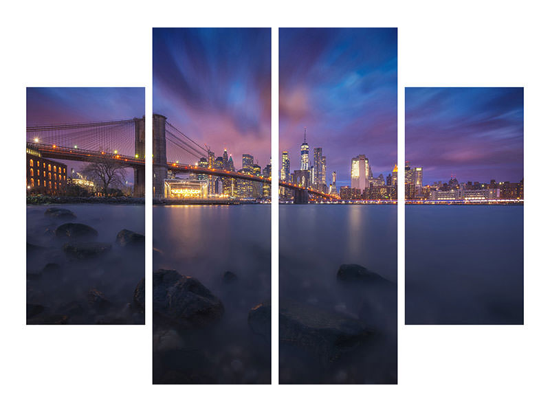 4-piece-canvas-print-brooklyn-dusk