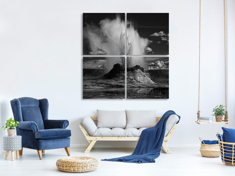 4-piece-canvas-print-castle-geyser