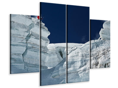4-piece-canvas-print-cliff-jumping