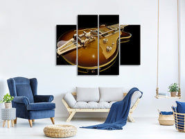 4-piece-canvas-print-electric-guitar