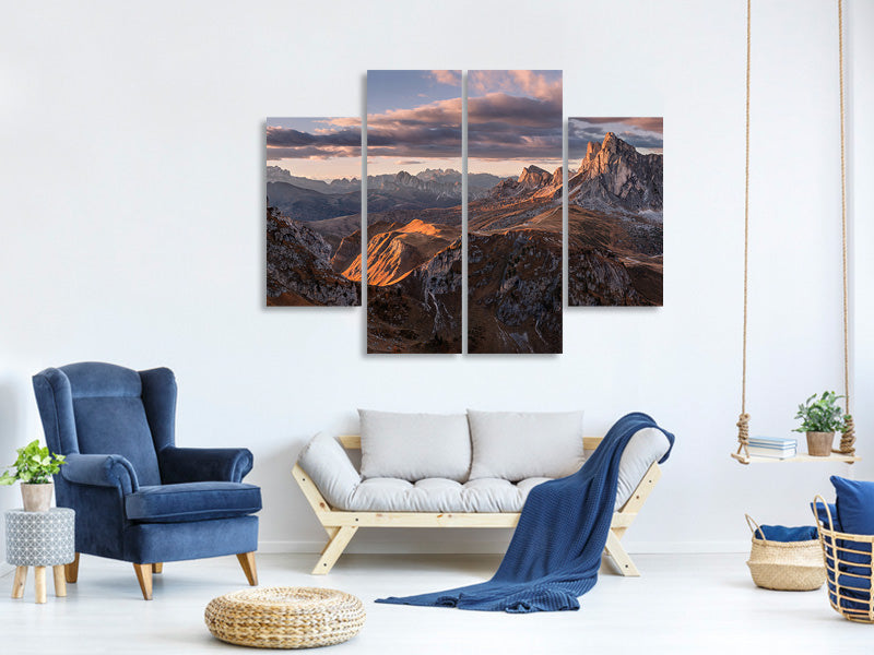 4-piece-canvas-print-highways-and-byways