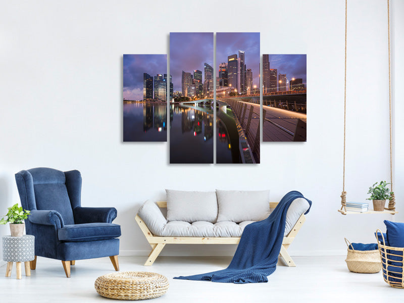 4-piece-canvas-print-jubilee-bridge