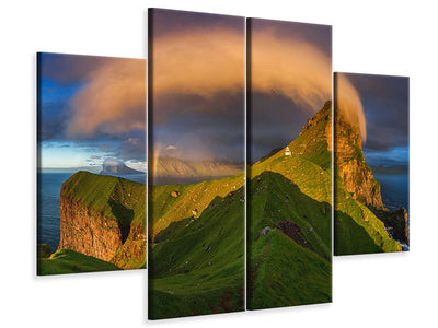 4-piece-canvas-print-kallur-sunset