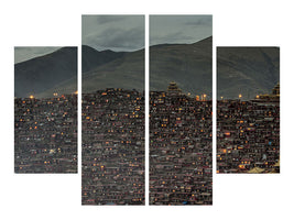 4-piece-canvas-print-larung-gar-buddist-institute-ii