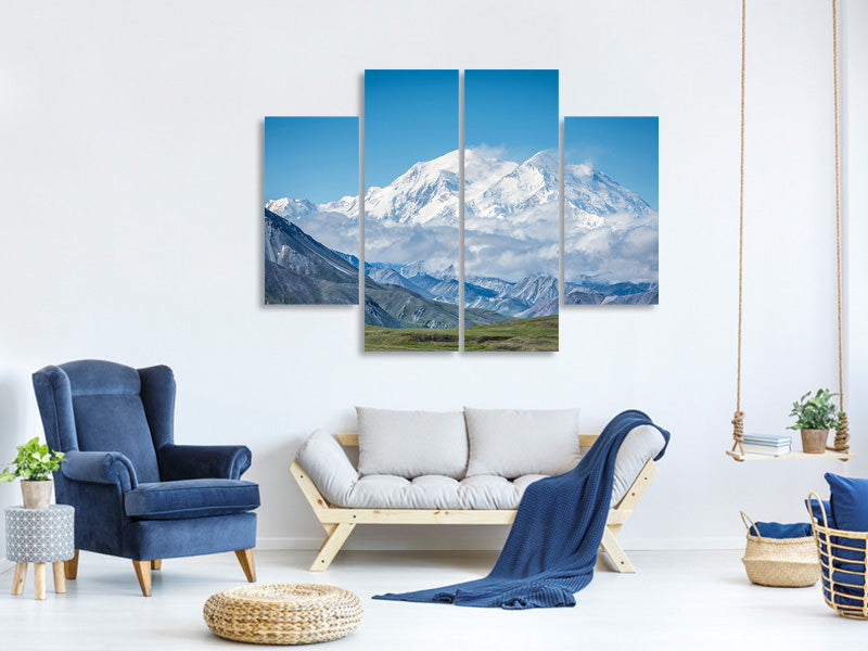 4-piece-canvas-print-mt-denali