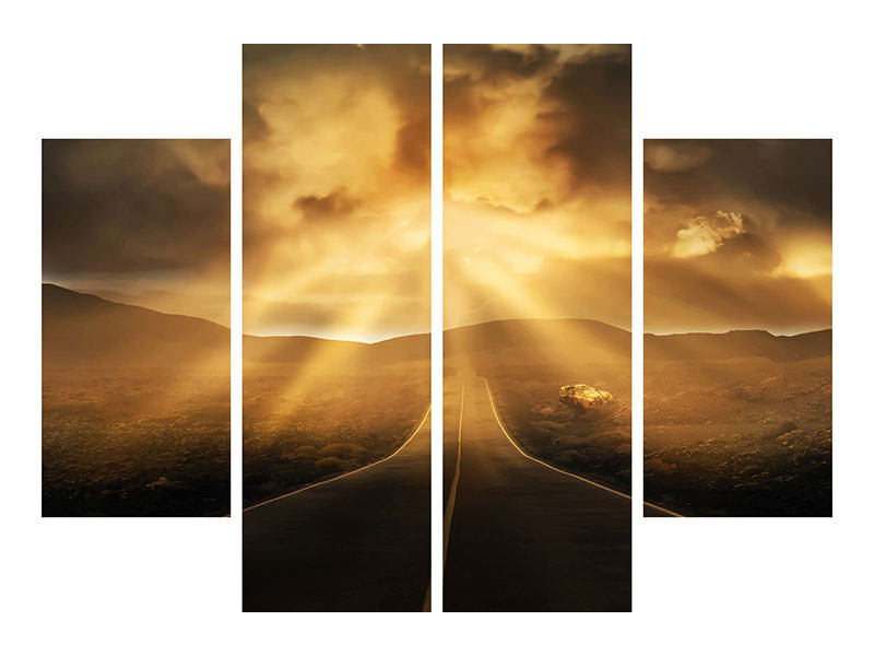 4-piece-canvas-print-mystical-street