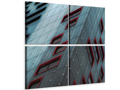 4-piece-canvas-print-red-windows