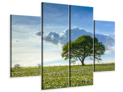 4-piece-canvas-print-spring-tree