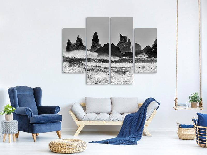 4-piece-canvas-print-stormy-beach