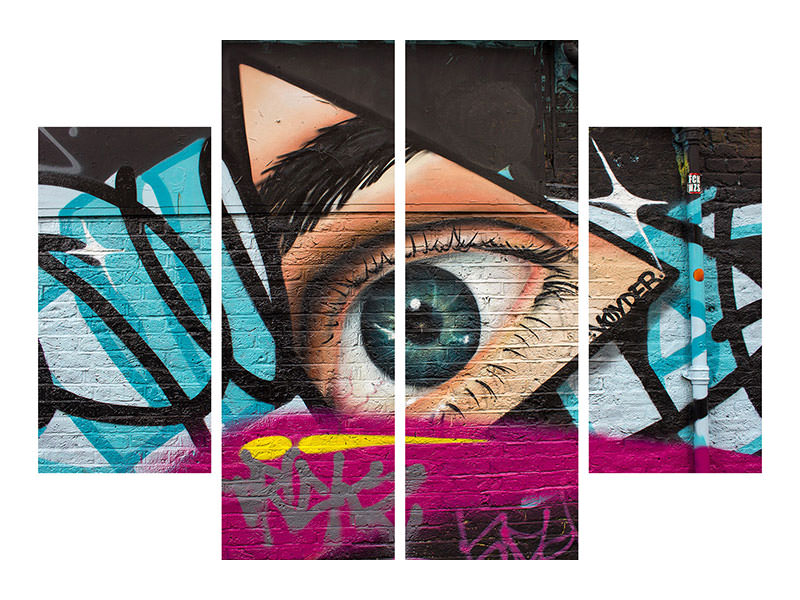 4-piece-canvas-print-street-art-the-eye