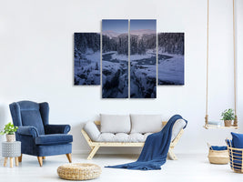 4-piece-canvas-print-sunwapta