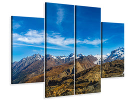 4-piece-canvas-print-swiss-alps-in-spring