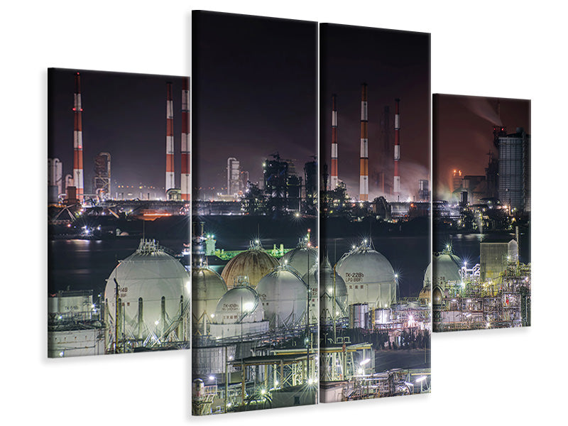 4-piece-canvas-print-technoscape