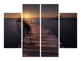 4-piece-canvas-print-the-dock