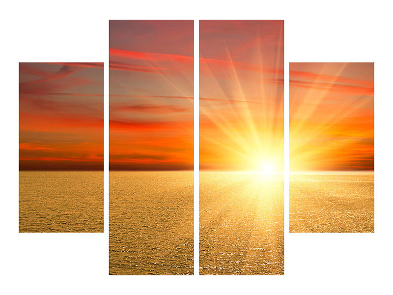 4-piece-canvas-print-the-sunset-ii