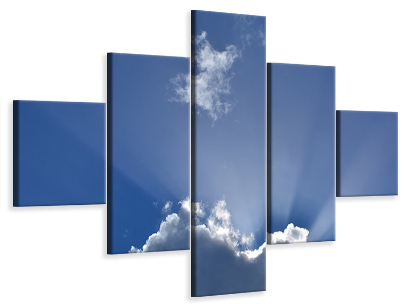 5-piece-canvas-print-a-clouds-picture