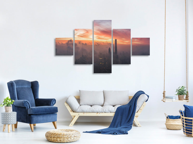 5-piece-canvas-print-bay-of-colour