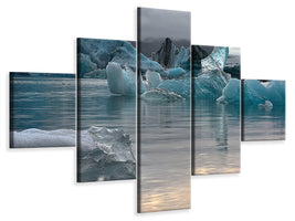 5-piece-canvas-print-ice-grave