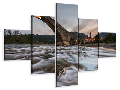 5-piece-canvas-print-old-bridge