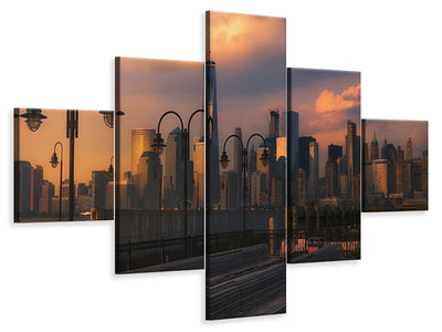5-piece-canvas-print-old-nyc
